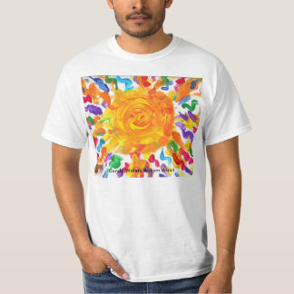 Camiseta Os doces molham o artista do autismo