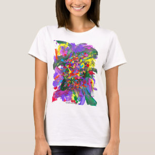 Camiseta Os doces molham o artista do autismo