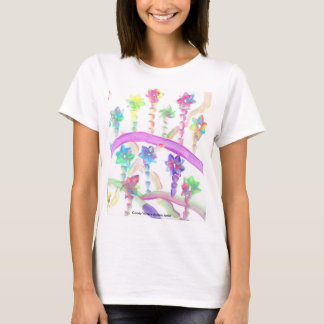 Camiseta Os doces molham o artista do autismo