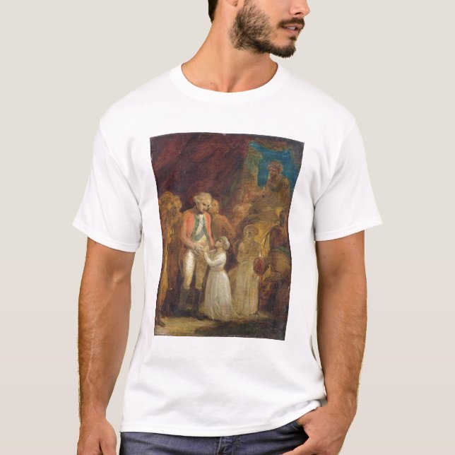 Camiseta Os dois filhos de Tipu Sahib, sultão de Mysore, (Frente)