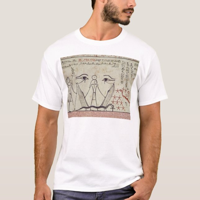 Camiseta Os dois olhos mystical, do túmulo de (Frente)