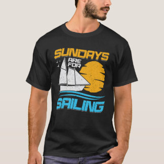 Camiseta Os Domingos Destinam-Se À Navegação