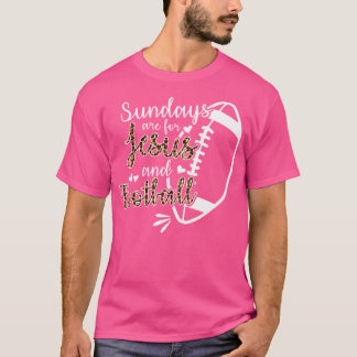 Camiseta Os Domingos São Para Jesus E Futebol