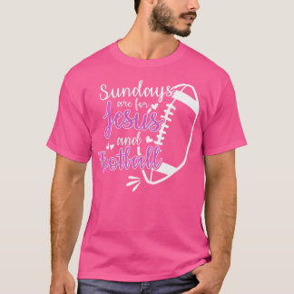 Camiseta Os Domingos São Para Jesus E Futebol