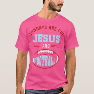 Camiseta Os Domingos São Para Jesus Futebol T