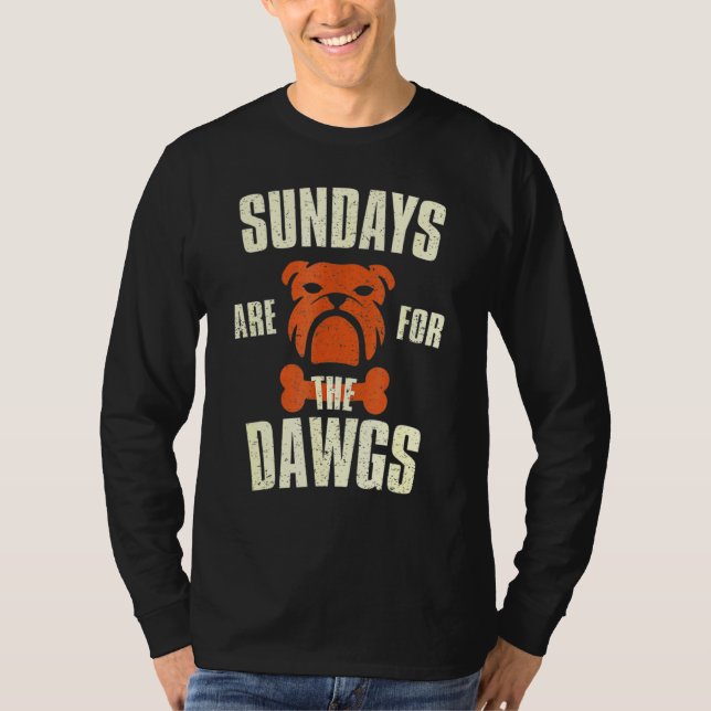 Camiseta Os Domingos São Para Os Cães (Frente)