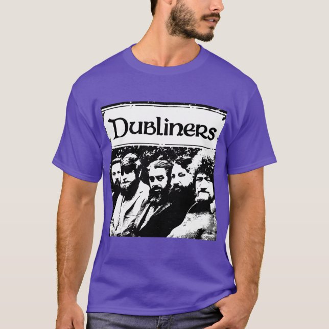 Camiseta Os Dubliners retro (Frente)