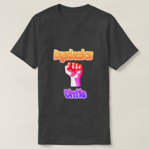 Camiseta os dyslexics desatam