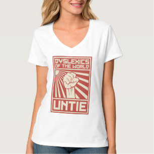Camiseta Os Dyslexics do mundo DESATAM