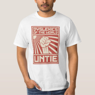 Camiseta Os Dyslexics do mundo DESATAM