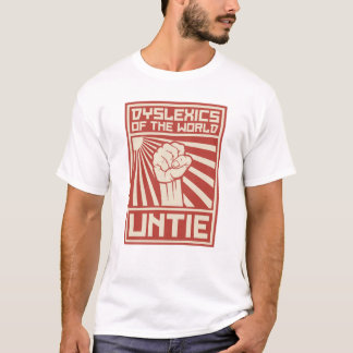 Camiseta Os Dyslexics do mundo DESATAM
