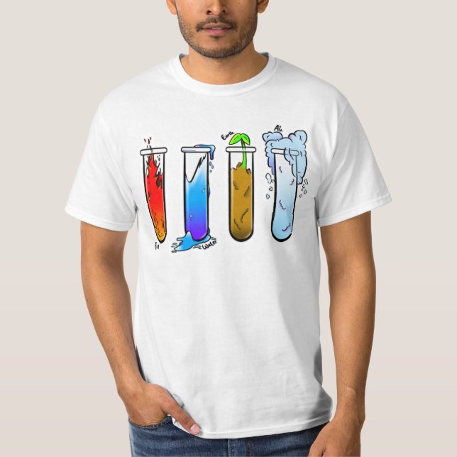 Camiseta Os elementos (Frente)