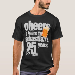 Camiseta Os elogios e as cervejas personalizaram o