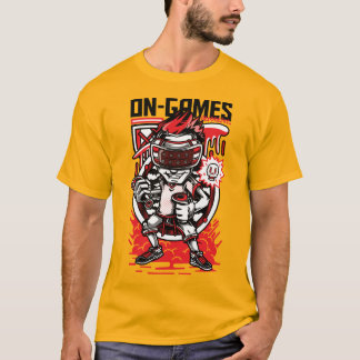 Camiseta Os Em-Jogos refrigeram o t-shirt do T para amantes