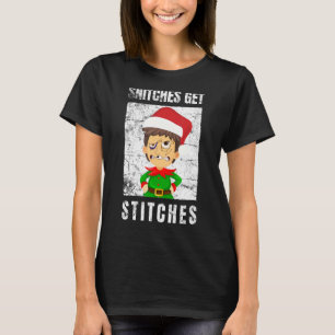 Camiseta Os Espingardas Obtêm Stitch Os Espingardas Do Elf