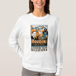 Camiseta Os espírito retornam? Houdini diz NÃO - prova-o