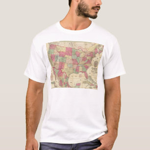 Camiseta Os Estados Unidos americanos do continente
