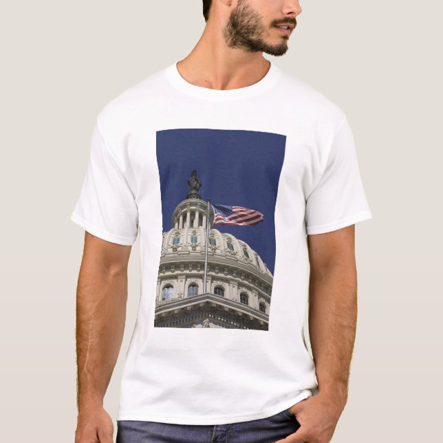 Camiseta Os Estados Unidos Capitólio, Washington, C.C. (Frente)