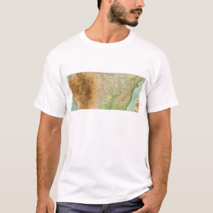 Camiseta Os Estados Unidos compostos