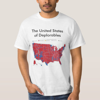 Camiseta Os Estados Unidos de Deplorables