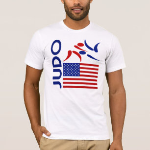 Camiseta Os Estados Unidos do judo