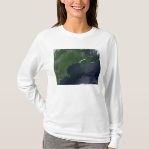 Camiseta Os Estados Unidos e Canadá do nordeste