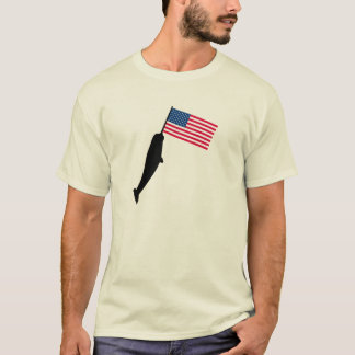 Camiseta Os Estados Unidos Narwhal