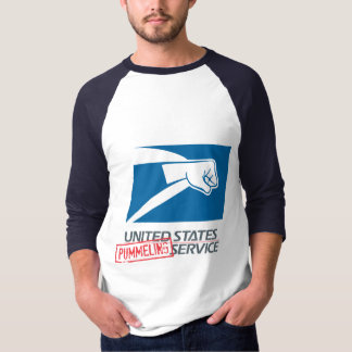 Camiseta Os Estados Unidos que Pummeling o serviço