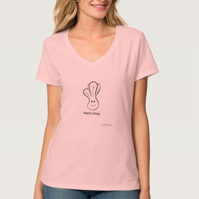 Camiseta Os estilos das mulheres de Bach Choy |! (Frente)