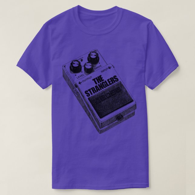 Camiseta Os Estranhos Guitarra Pedal (Frente do Design)