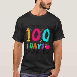 Camiseta Os Estudantes De 5 Grau São 100 Dias Mais Intelige