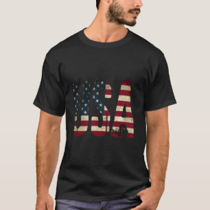 Camiseta Os Eua Bandeira Patriótica 4 De Julho Independênci