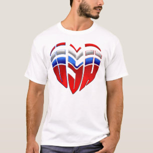 Camiseta Os EUA ostentam a bandeira EUA de Estados Unidos