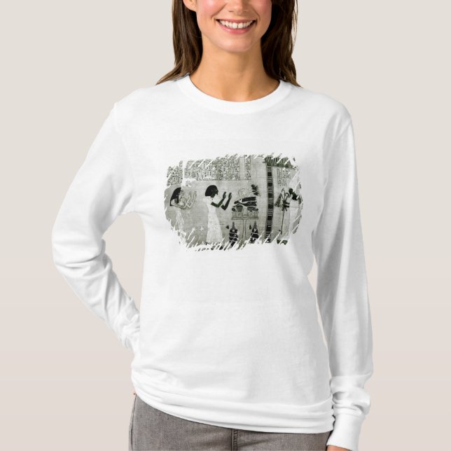 Camiseta Os falecidos acompanhados de sua irmã (Frente)