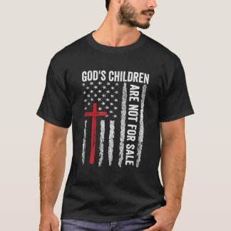 Camiseta Os Filhos De Deus Não São Para Venda Do Chil De De