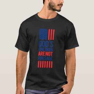 Camiseta Os Filhos De Deus Não São Para Venda Engraçada, Ci