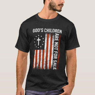 Camiseta Os Filhos De Deus Não São Para Vender A Bandeira A