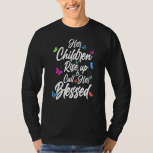 Camiseta Os Filhos Dela Chamam-Lhe Bênção Proverbs 3128 Man