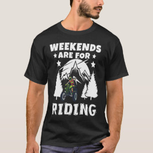 Camiseta Os Finais de Semana Andam 4 Voltas Ao Lado Do ATV