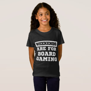 Camiseta Os Finais De Semana Do Gamer De conselho São Para
