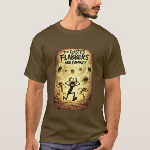 Camiseta Os Flabbers Gasted Estão Chegando! (4) Marrom
