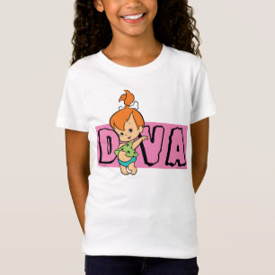 Camiseta Os Flintstones   Bolhas - Pequeno Diva
