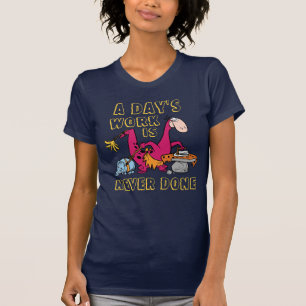 Camiseta Os Flintstones Centro De Limpeza Dino