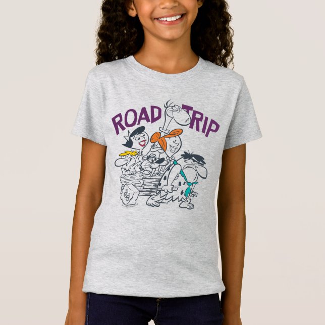 Camiseta Os Flintstones | Estrada (Frente)