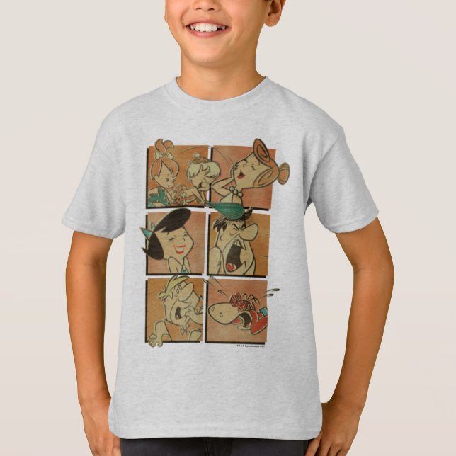 Camiseta Os Flintstones | Flintstones & Rubbles Comic (Frente)