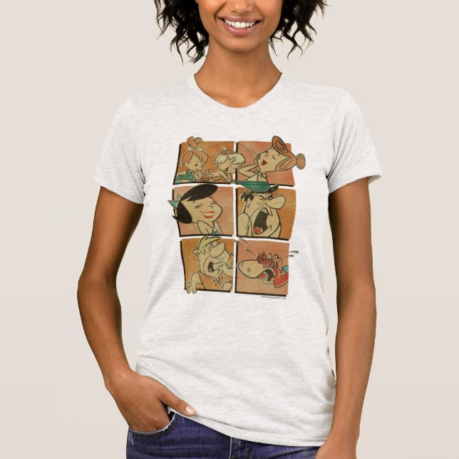 Camiseta Os Flintstones | Flintstones & Rubbles Comic (Frente)