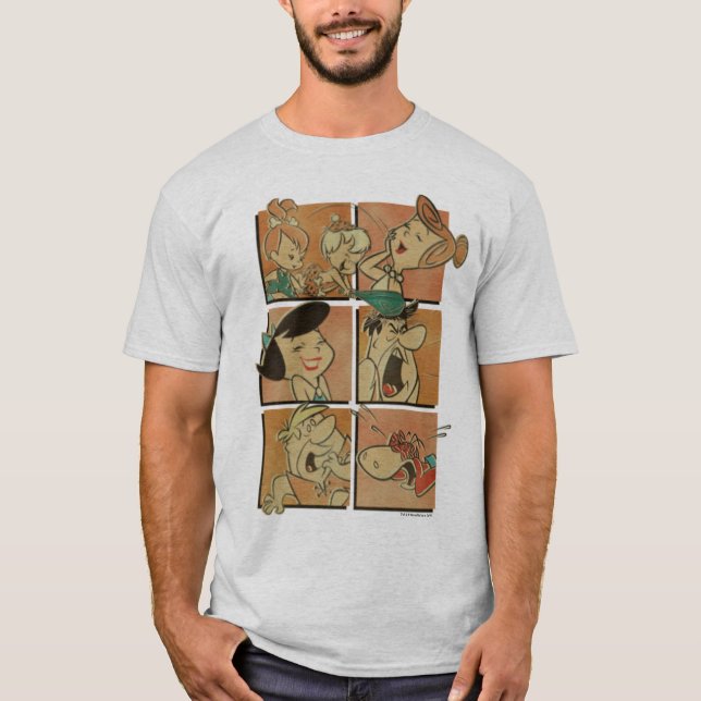Camiseta Os Flintstones | Flintstones & Rubbles Comic (Frente)