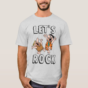 Camiseta Os Flintstones   Fred & Barney - Rock Vamos