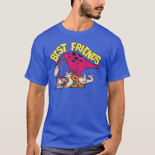 Camiseta Os Flintstones Fred & Dino - Melhores Amigos