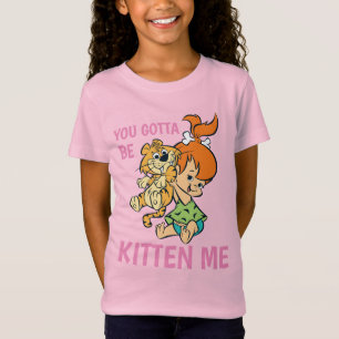 Camiseta Os Flintstones  Pebolhas e seu Tigre
